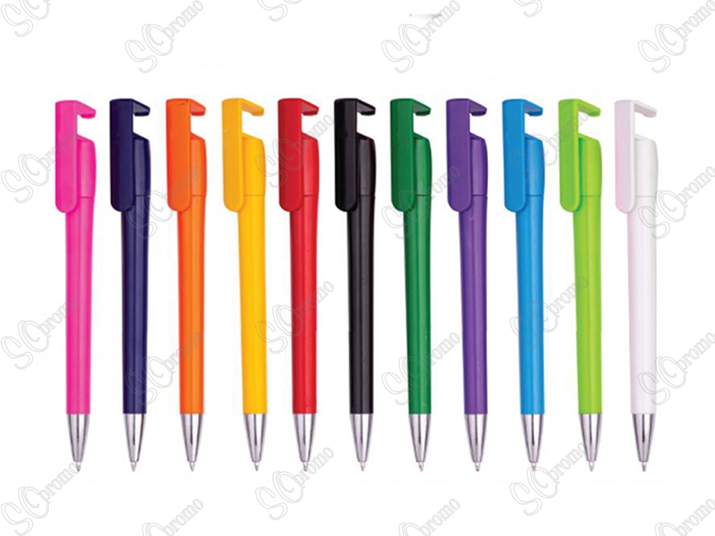 Plastik Tükenmez Kalem ( Telefon Standlı)