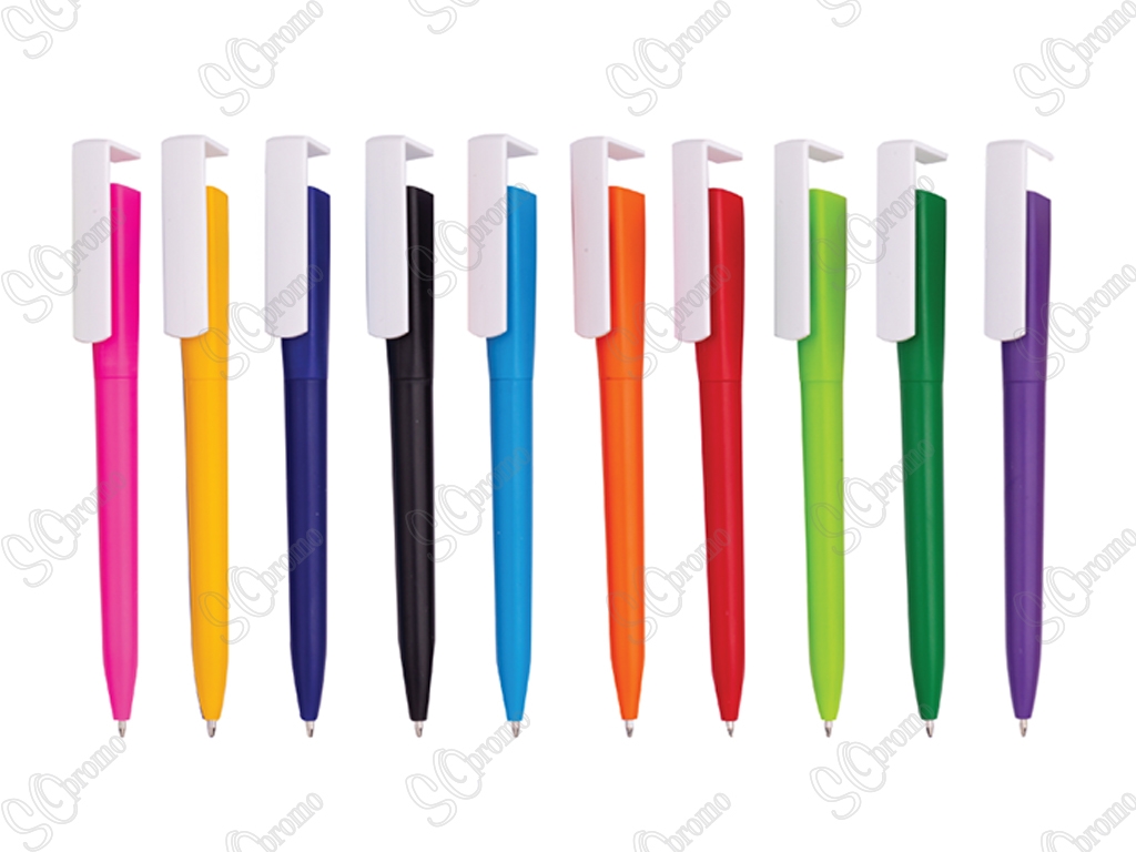 Plastik Tükenmez Kalem ( Telefon Standlı)